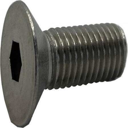 1/2-20 Socket Head Cap Screw, Plain Stainless Steel, 2-1/2 In Length